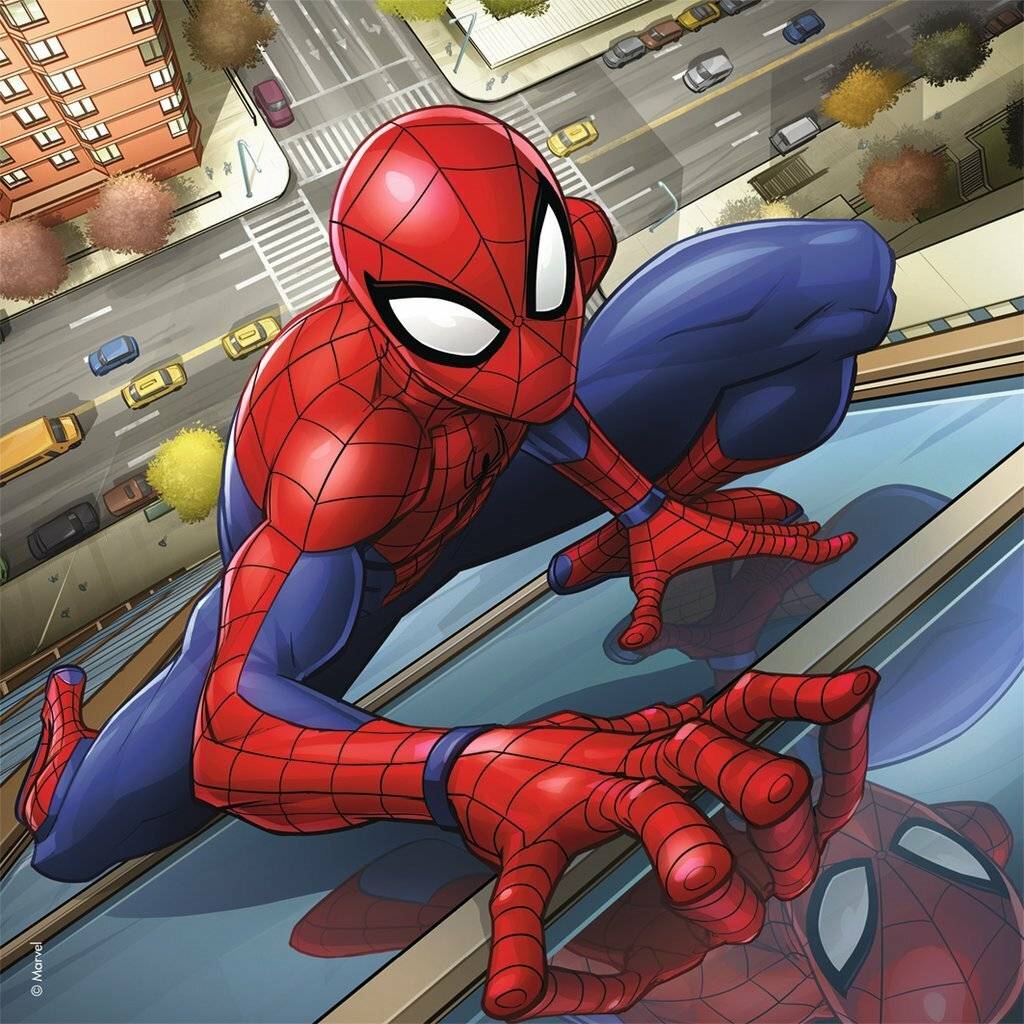 Spiderman Puzzle, 3x49tlg.
