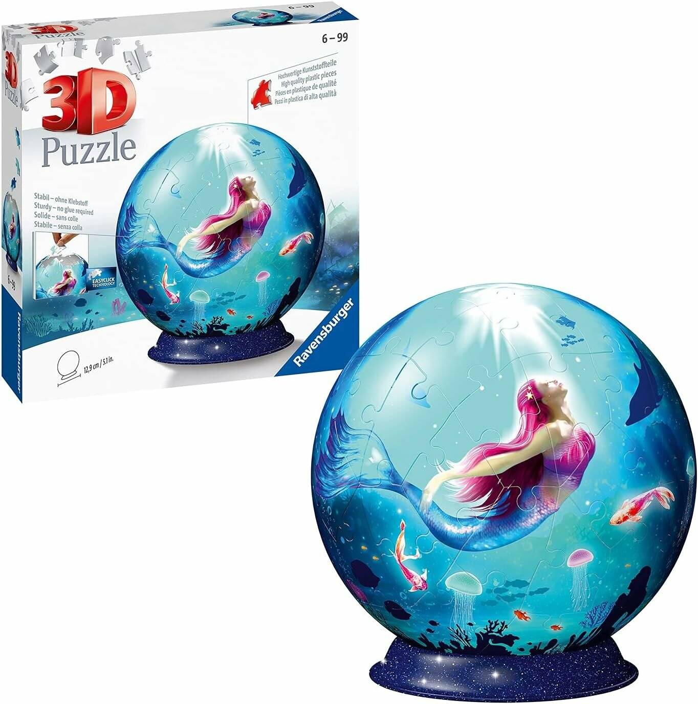 RAVENSBURGER Puzzleball Meerjungfrau 72 Teile