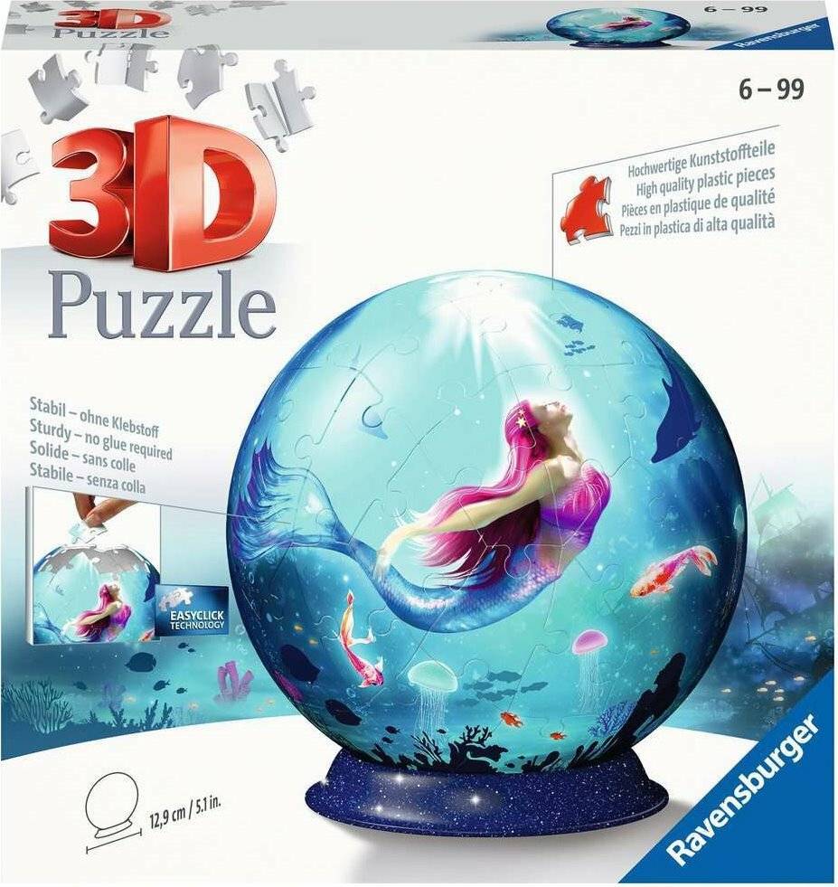 RAVENSBURGER Puzzleball Meerjungfrau 72 Teile