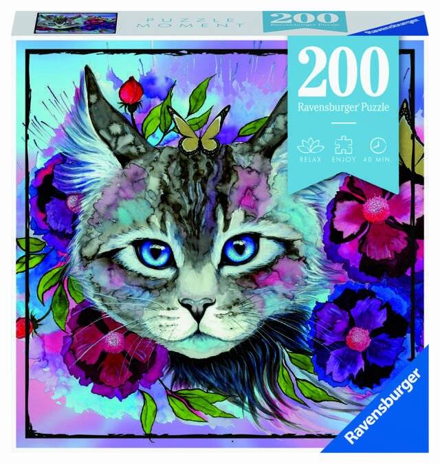 RAVENSBURGER Puzzle Moment: Katze 200 Teile