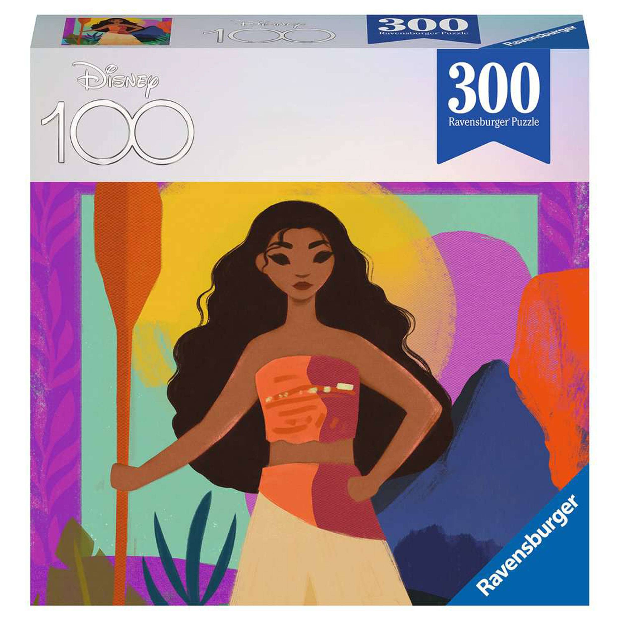 Ravensburger 100 Jahre Disney Moana Vaiana, Puzzle, Kinderpuzzle, Legespiel, Kinder, 300 Teile, 13375