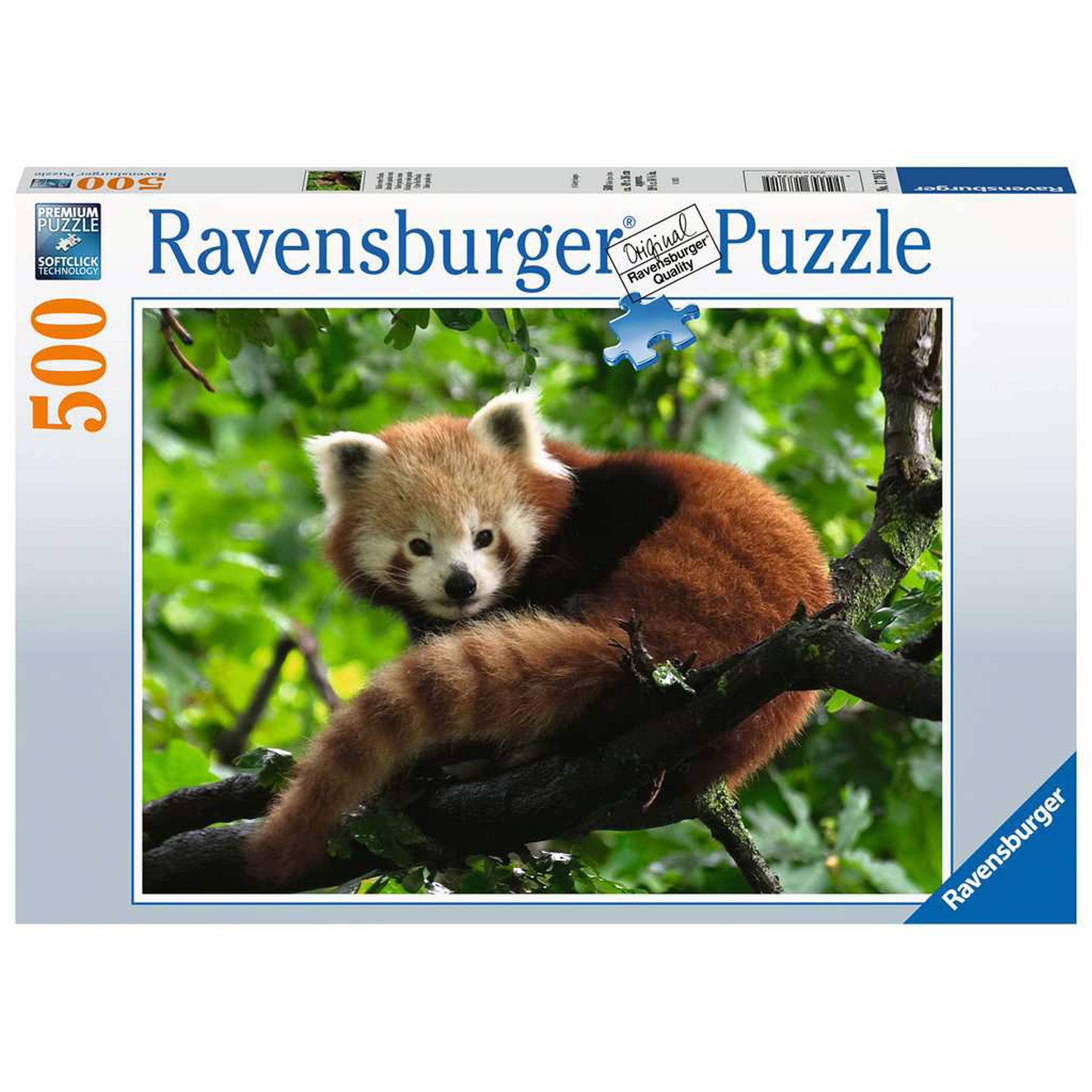 Ravensburger Süßer roter Panda, Kinderpuzzle, Kinder Puzzle, Premium Qualität, 500 Teile, 17381