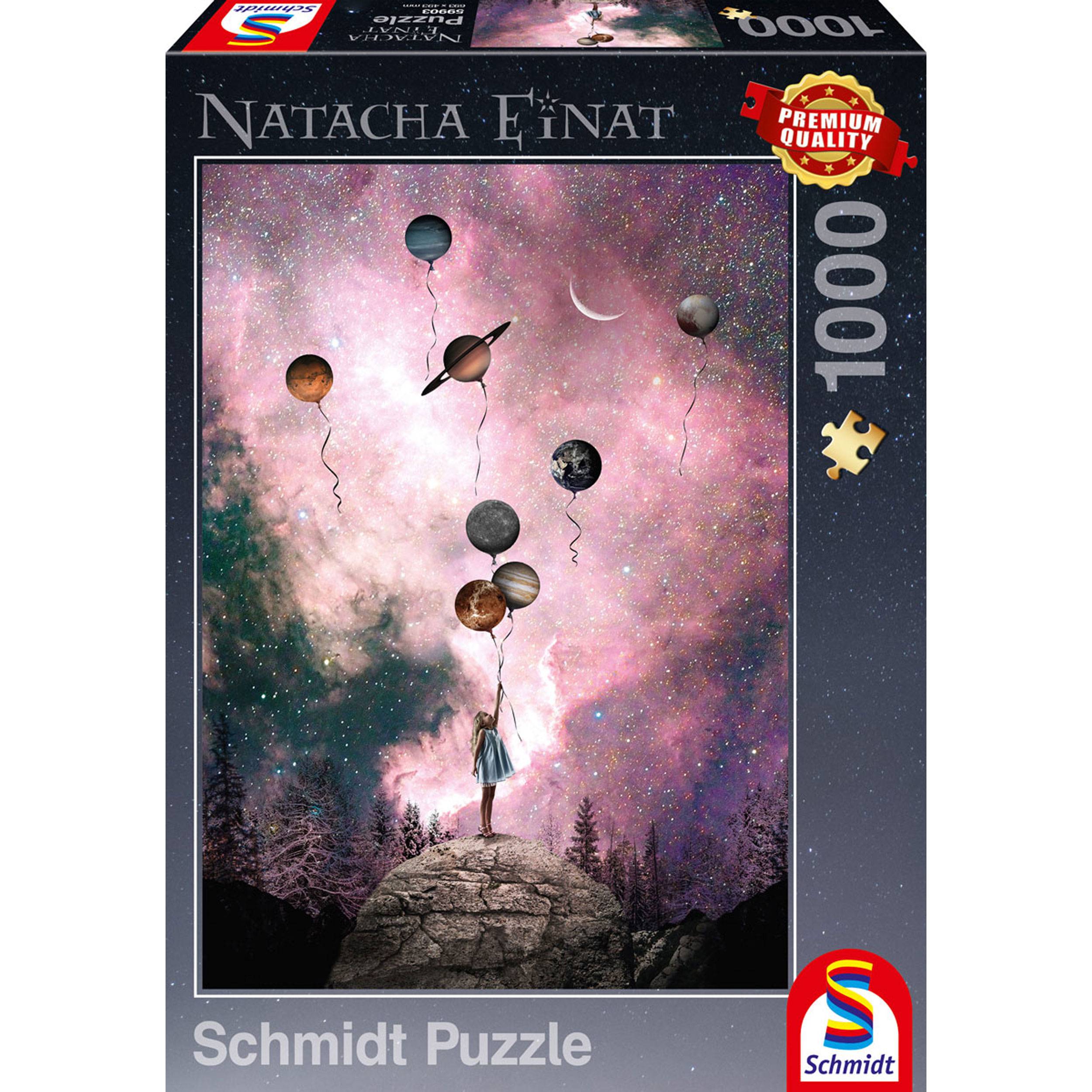 Schmidt Spiele Planet Sehnsucht, Natacha Einat, Puzzle, Erwachsenenpuzzle, 1000 Teile, 59903