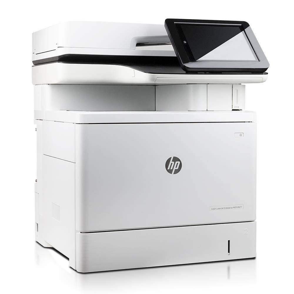 HP Color LaserJet (Refurbished) Enterprise M577f AIO Drucker (Drucker/Scanner/Fax/Kopierer, Duplex, 320GB HDD)