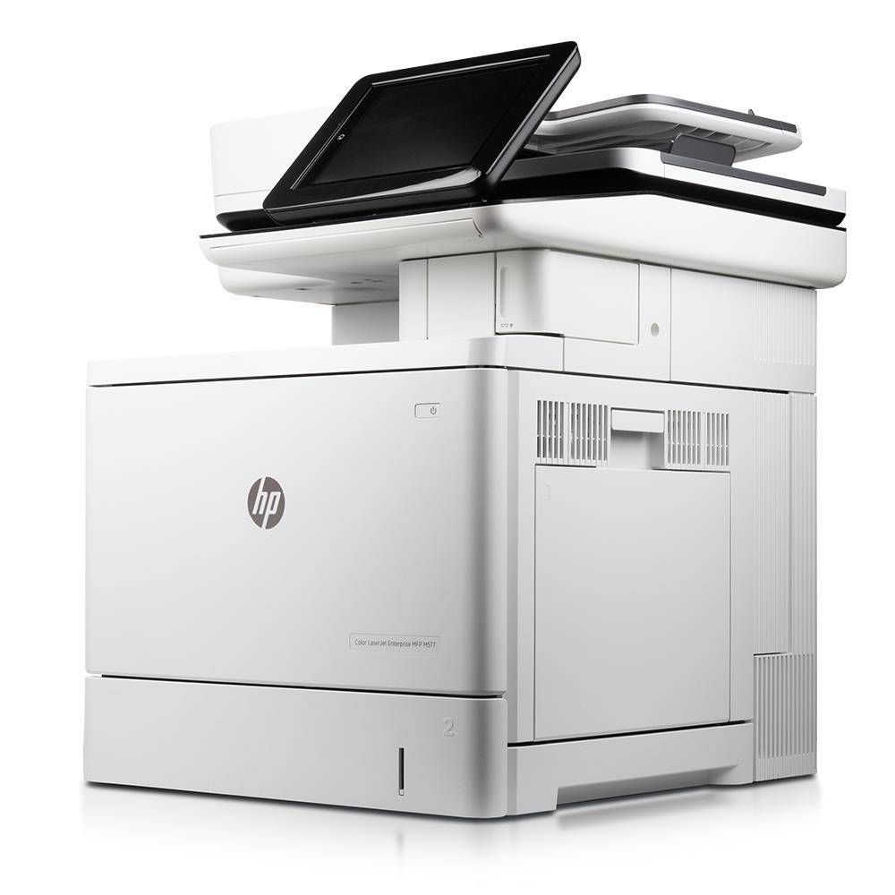 HP Color LaserJet (Refurbished) Enterprise M577f AIO Drucker (Drucker/Scanner/Fax/Kopierer, Duplex, 500GB HDD)