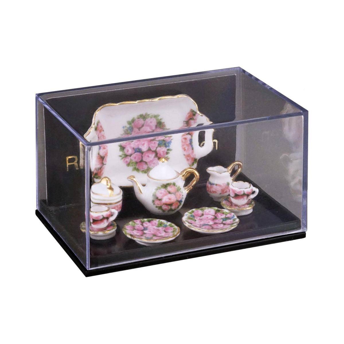 115.361/6 - Miniatur, Teeset Rosen