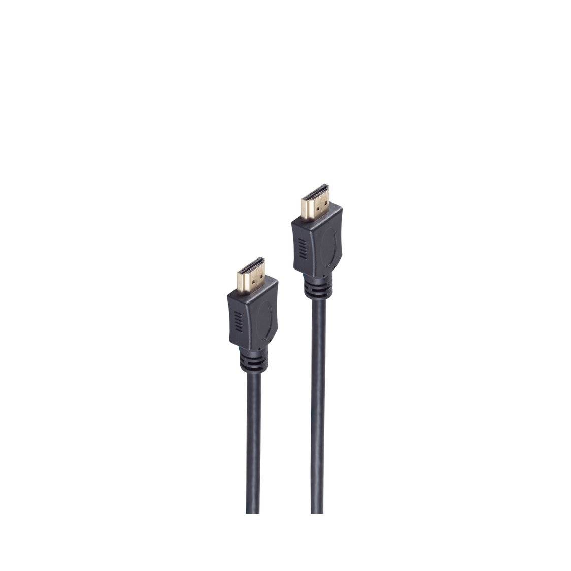High Speed HDMI® Kabel mit Ethernet, Stecker A/A, 0,5m