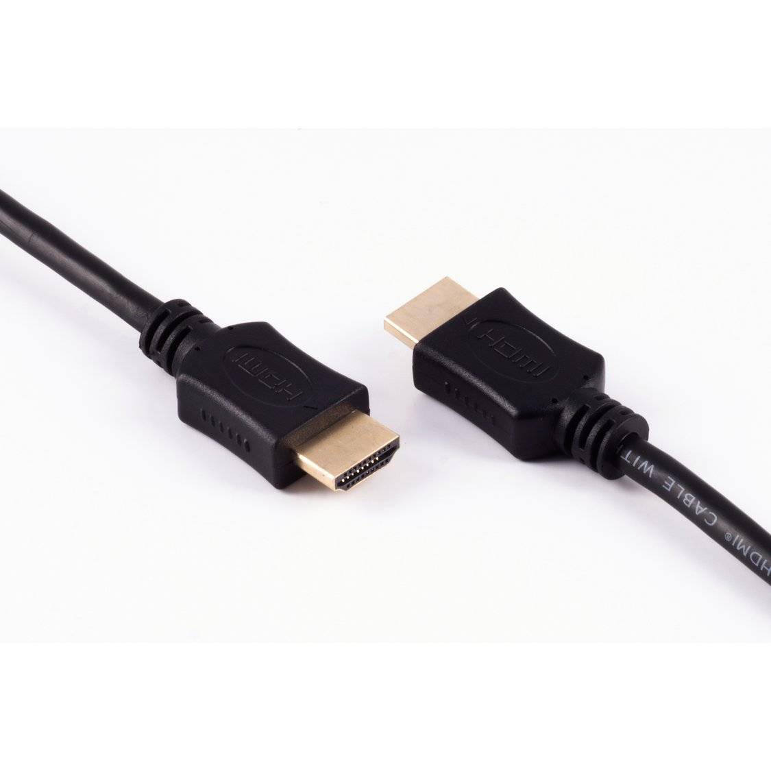 High Speed HDMI® Kabel mit Ethernet, Stecker A/A, 0,5m