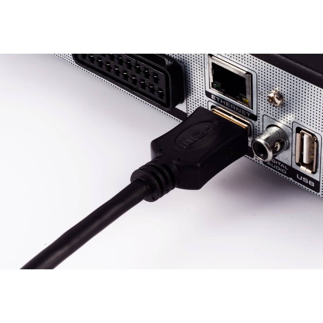 High Speed HDMI® Kabel mit Ethernet, Stecker A/A, 0,5m