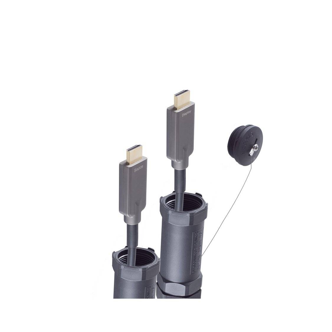 Optisches HDMI Trittfest (Armored) Kabel, 4K, 7,5m
