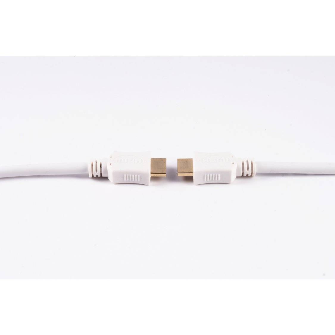 HDMI A-Stecker/HDMI A-Stecker verg. HEAC weiß 3m