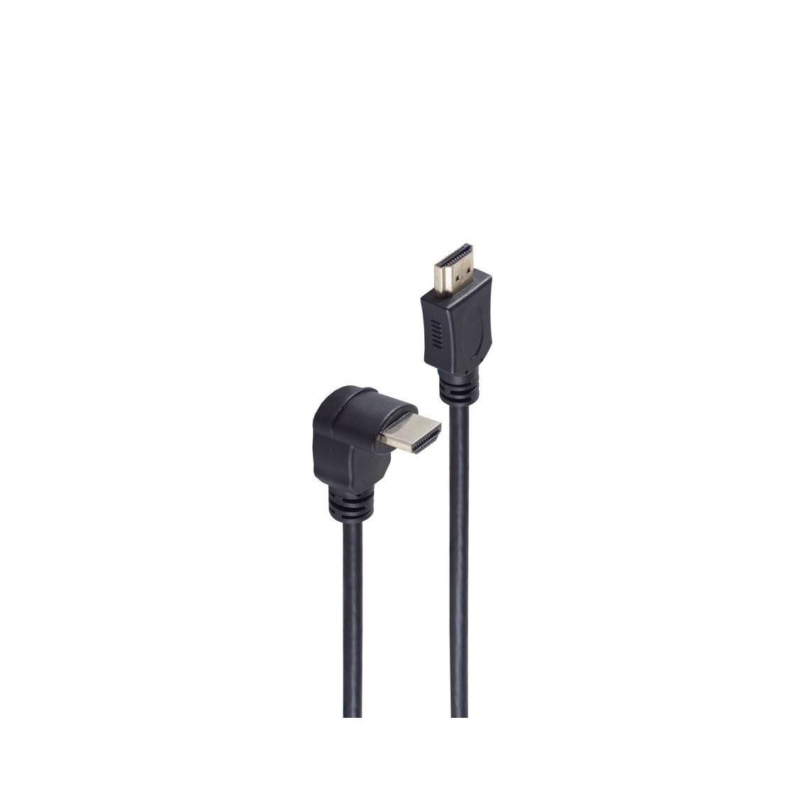 HDMI A-St. Winkel/HDMI A-St Abgang unten HEAC 0,5m