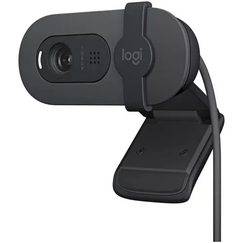 Full HD-Business-Webcam - Logitech Brio 105 mit 1,5 m Kabel und integriertem Mikrofon Full HD-Business-Webcam - Logitech Brio 105 mit 1,5 m Kabel und integriertem Mikrofon
