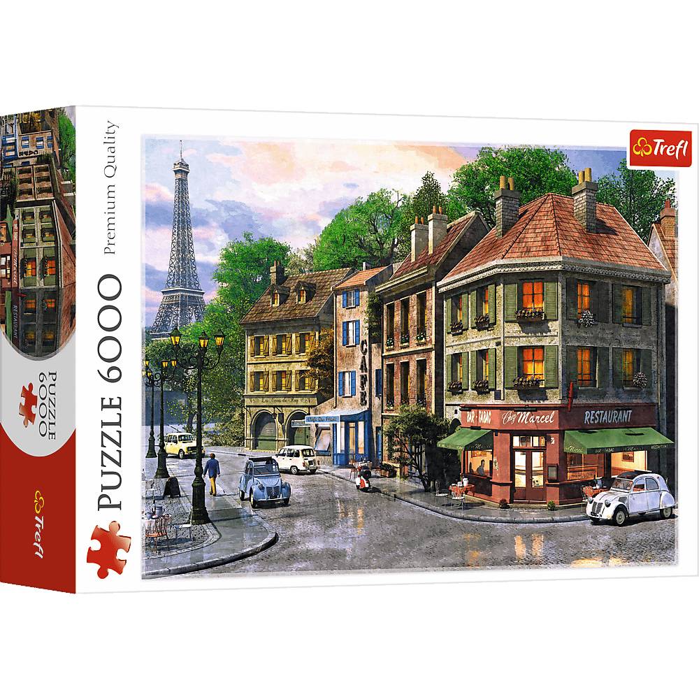 Straße in Paris - Puzzle 6500 1 - 6000 Teile