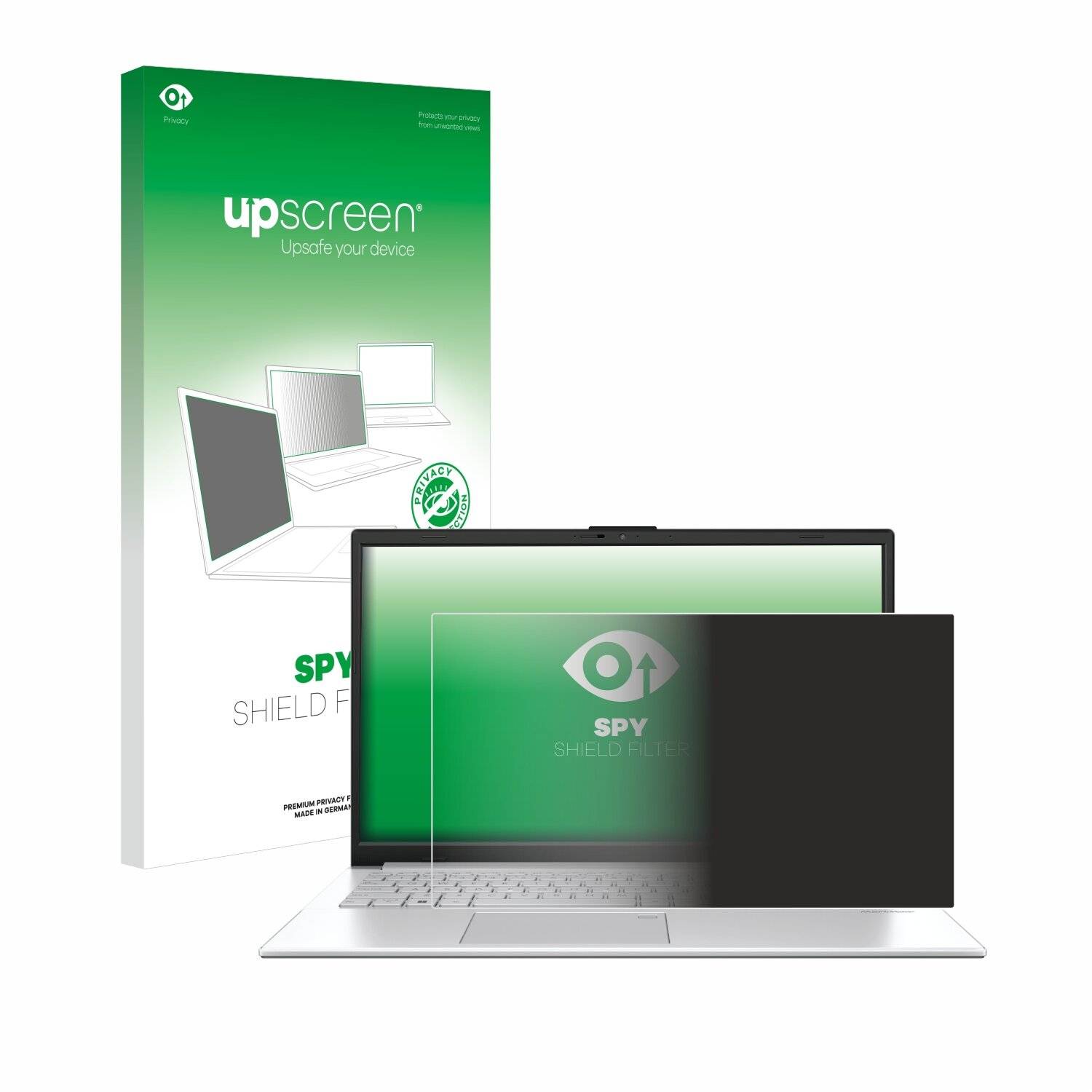 upscreen Spy Shield Blickschutz-Filter für ASUS Vivobook Go 15