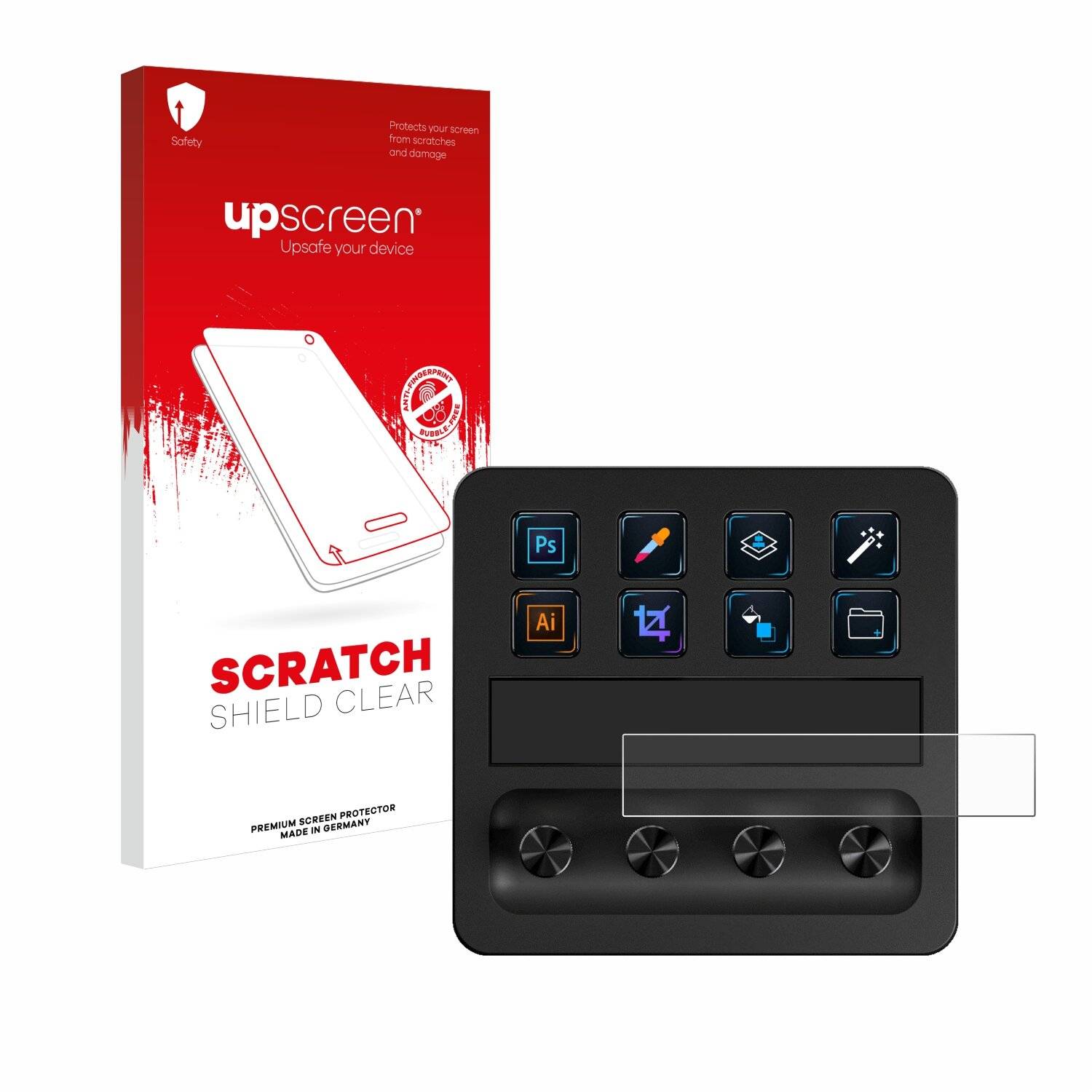 upscreen Scratch Shield Schutzfolie für Elgato Stream Deck