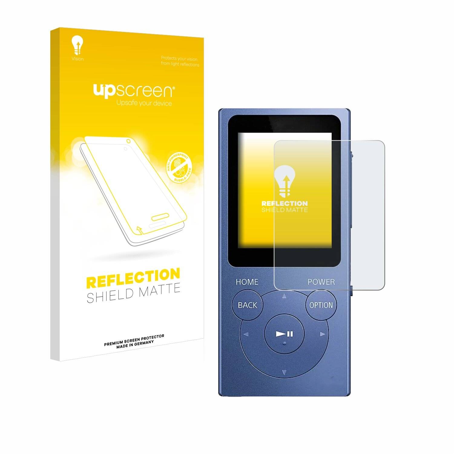upscreen Reflection Shield Matt Schutzfolie für Sony Walkman