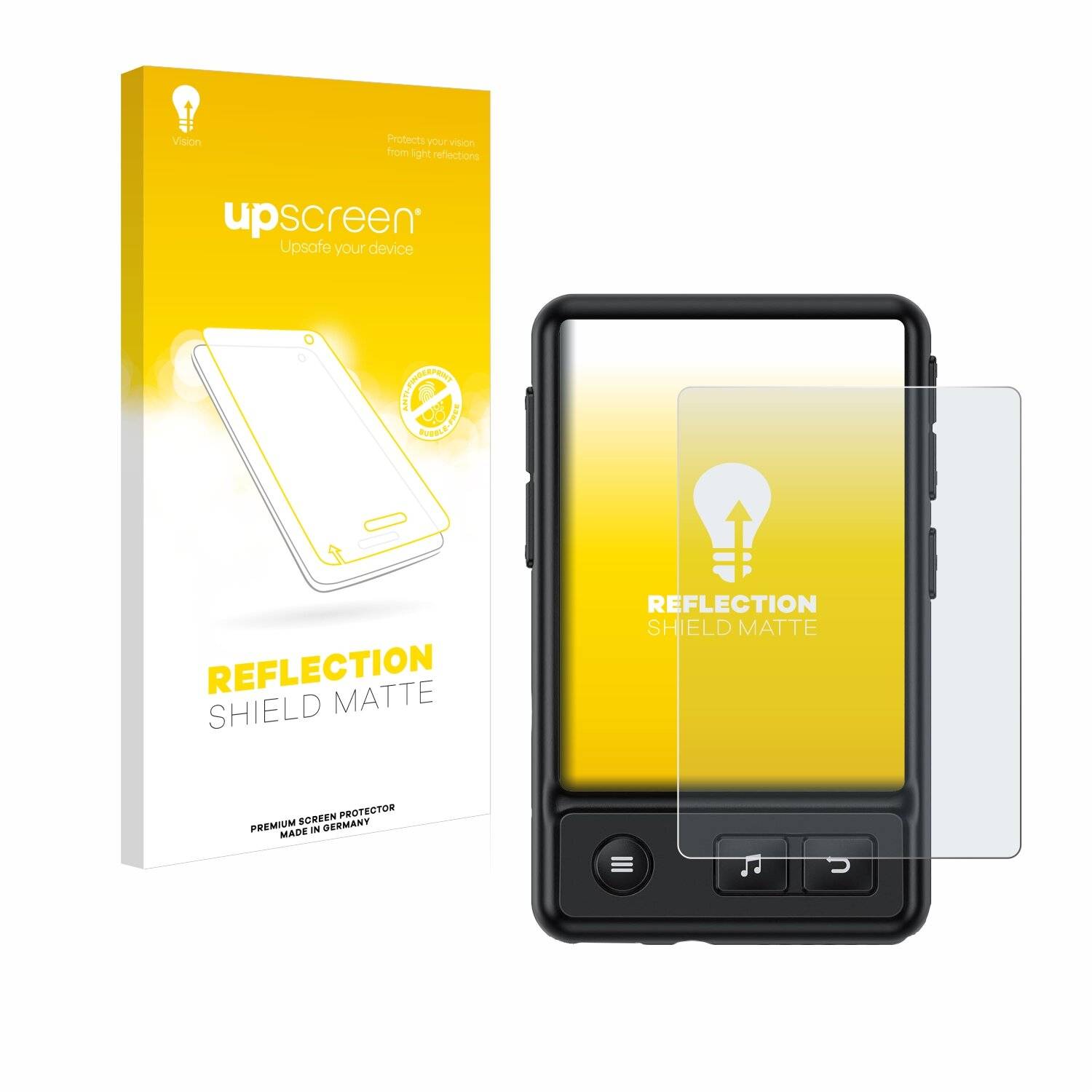 upscreen Reflection Shield Matt Schutzfolie für AGPtek
