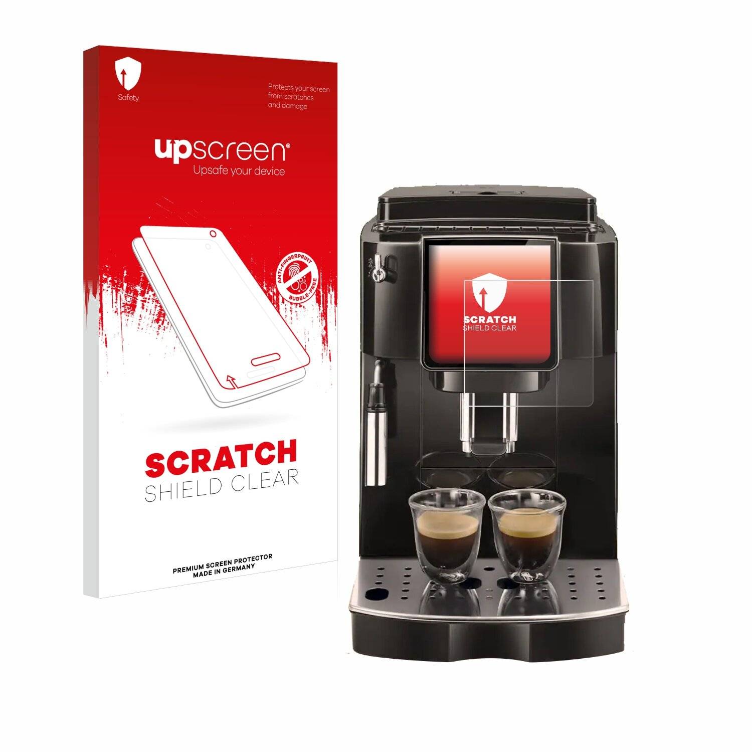 upscreen Scratch Shield Schutzfolie für DeLonghi Magnifica Start