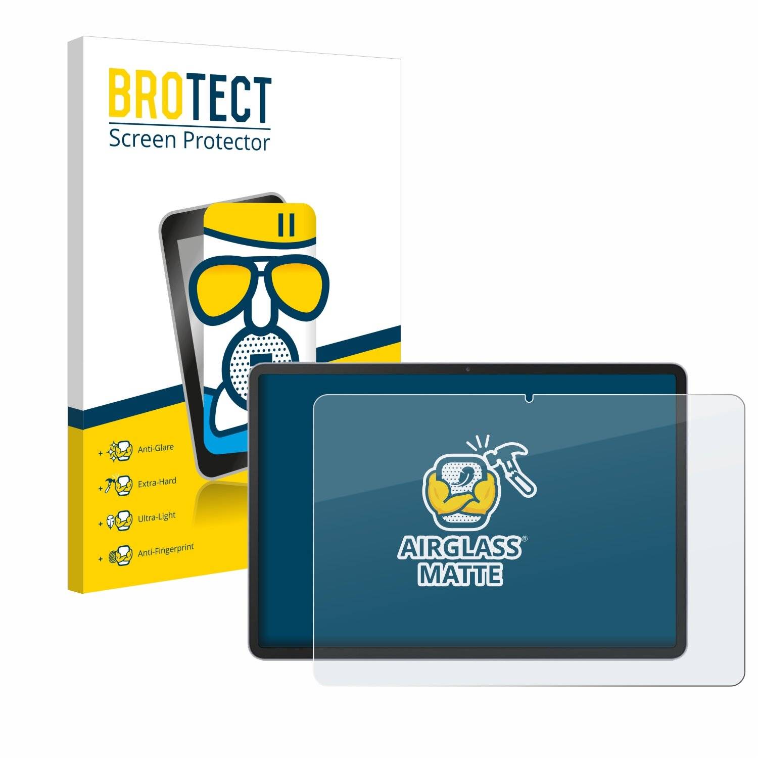 BROTECT AirGlass Matt Glas Panzer Folie für Huawei MatePad 11.5 PaperMatte