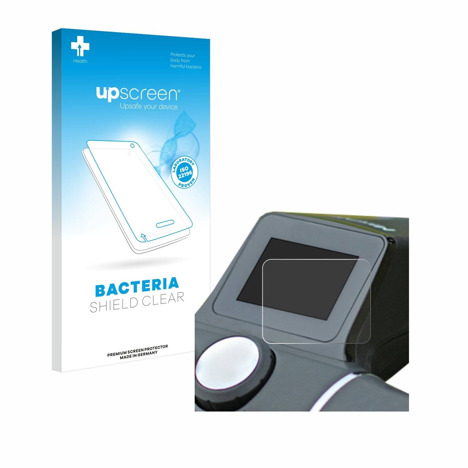 upscreen Bacteria Shield Schutzfolie für Motocaddy M7 Remote Electric Trolley -