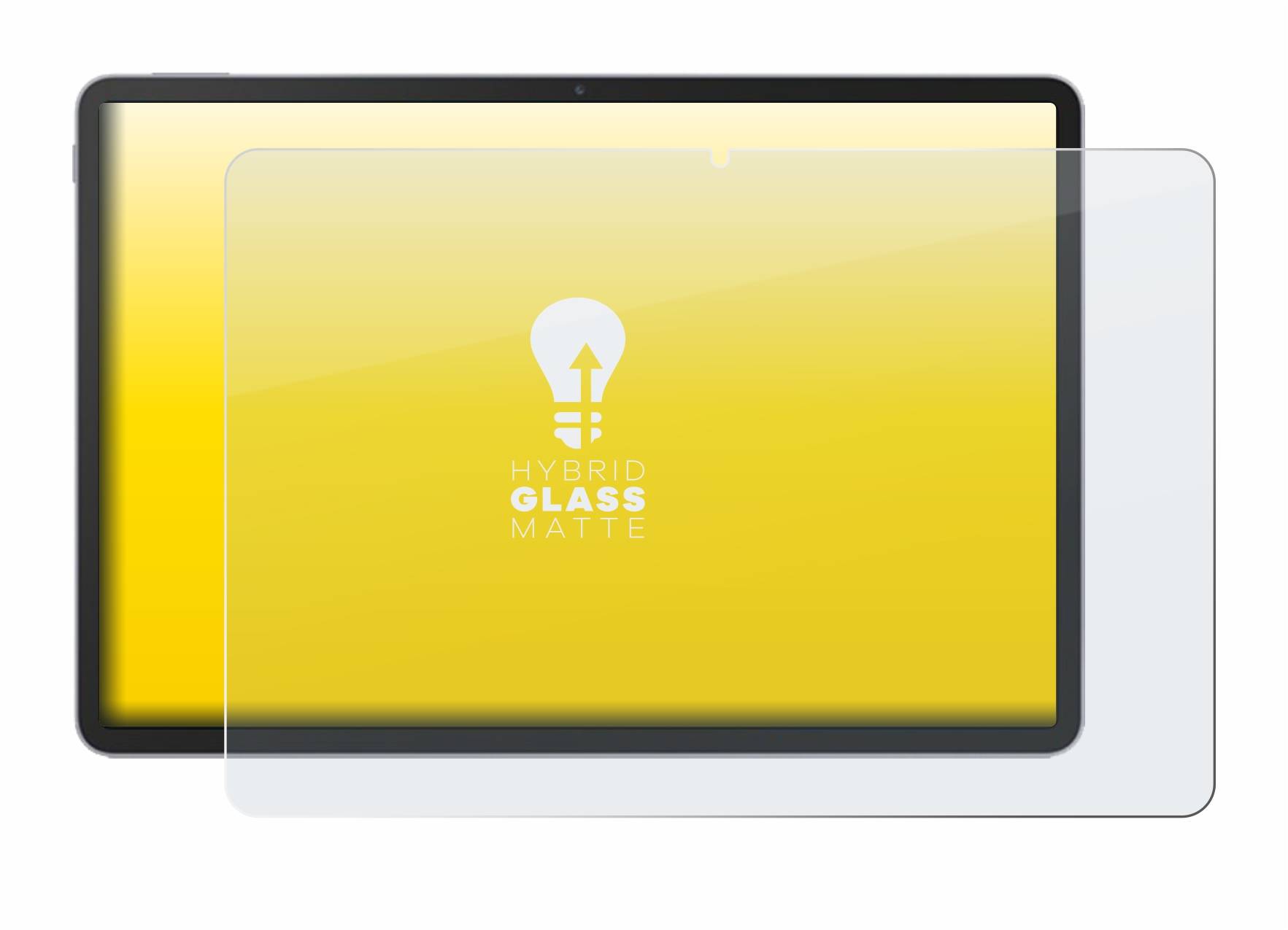 upscreen Hybrid Glas Matt Panzer-Folie für Huawei MatePad 11.5 PaperMatte Edition