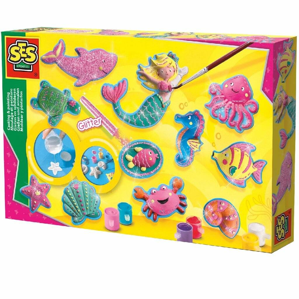 Ses 01354 Giessen Und Anmalen - Unterwasserfiguren