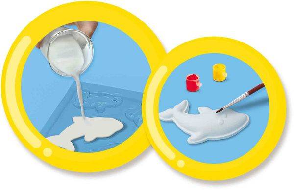 Gipsgießset Meerestiere