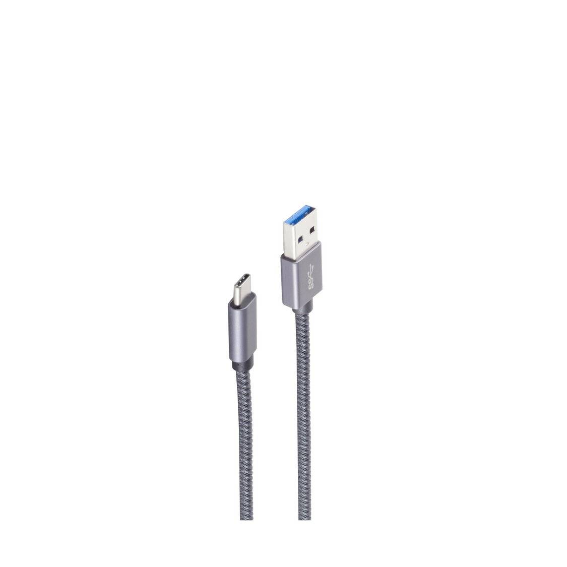 USB-A Adapterkabel, USB-C®, 3.2 Gen 2, Pro, 0,5m