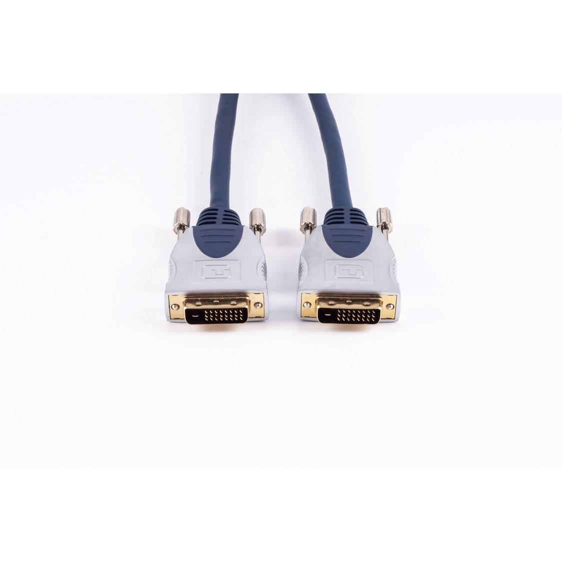 shiverpeaks® DVI-D Verbindungskabel, 24+1, Dual-Link, vergoldete Kontakte, mit 2x Ferrit, 1,50m