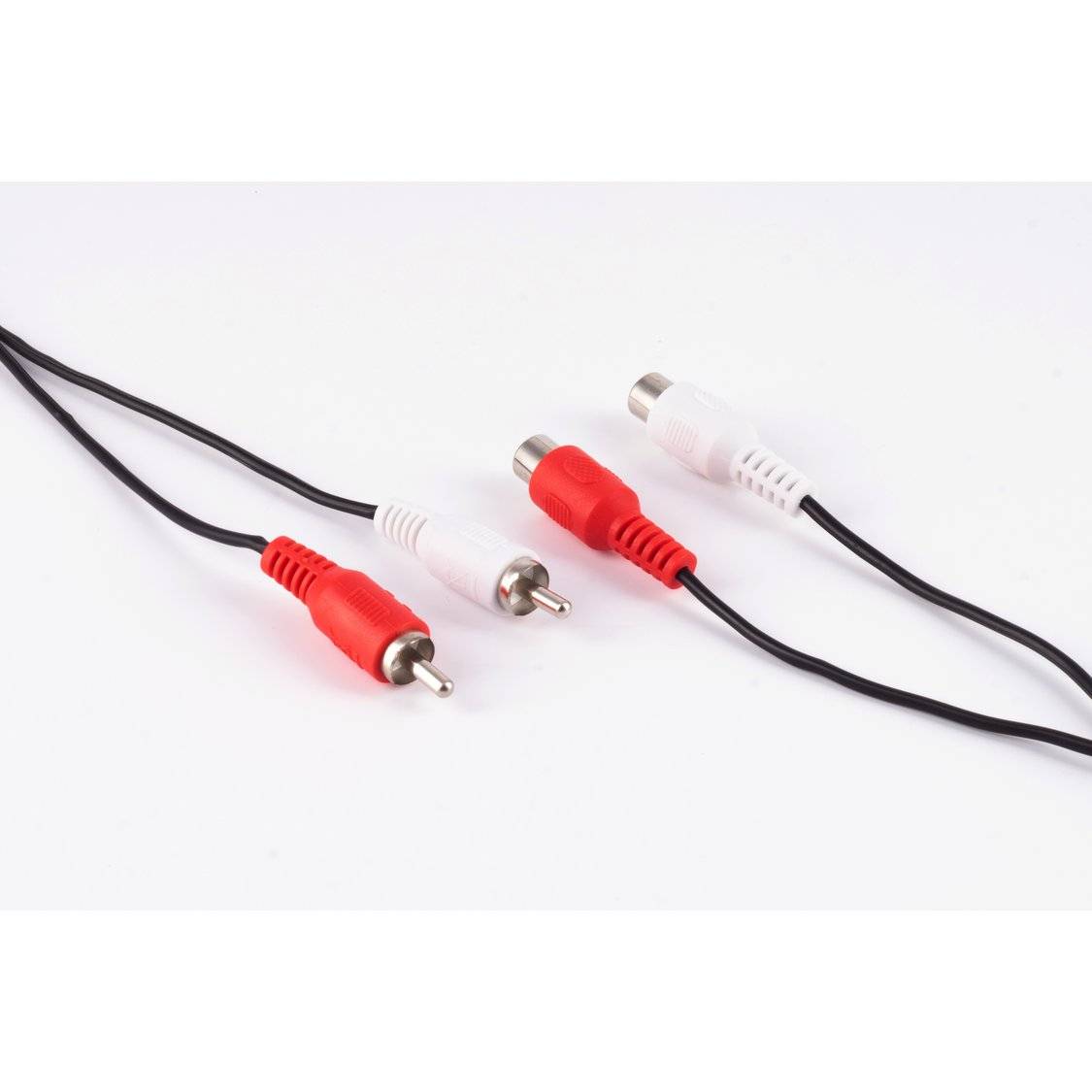 2 Cinchstecker / 2 Cinchkupplung, 1,5m