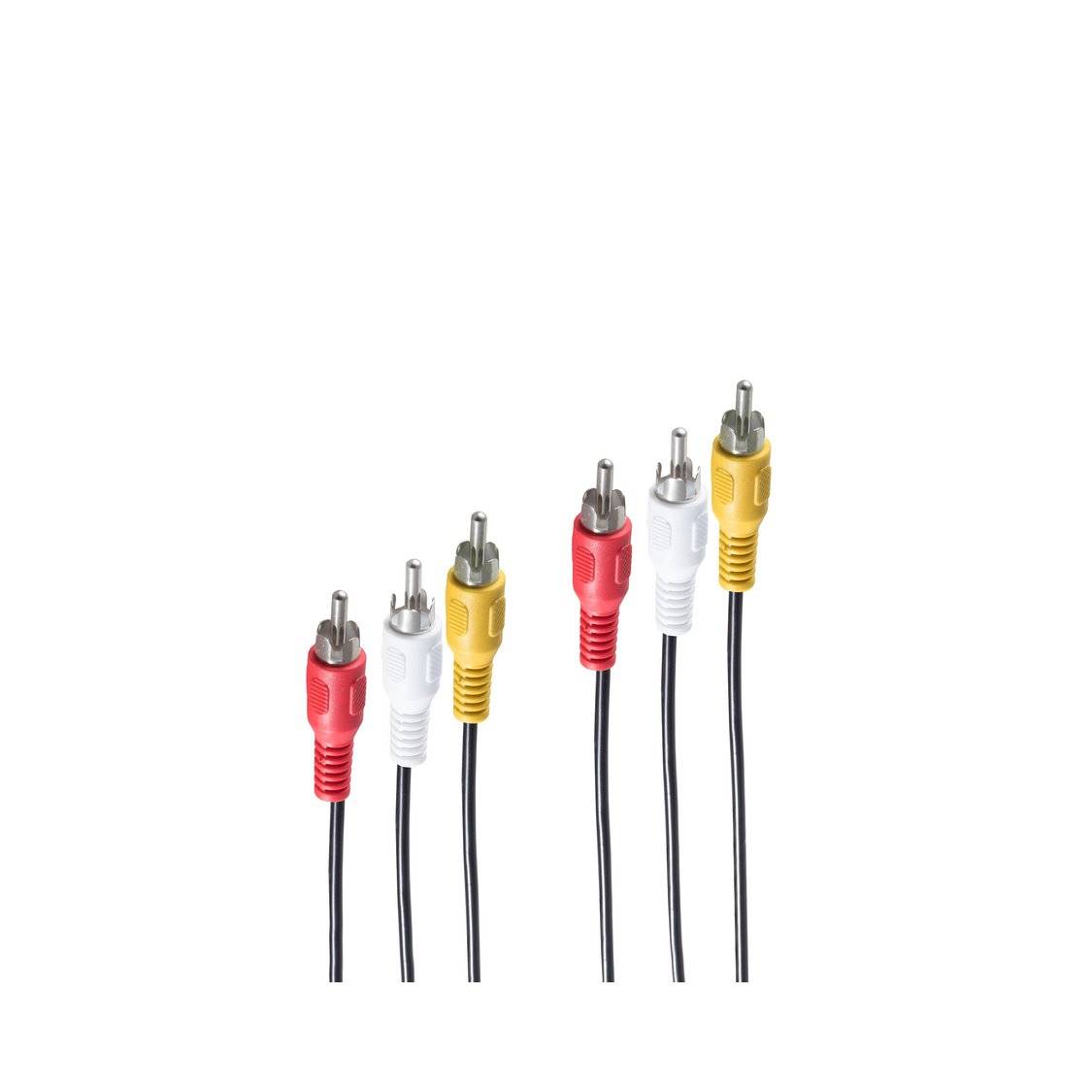 3 Cinchstecker / 3 Cinchstecker, 1,5m