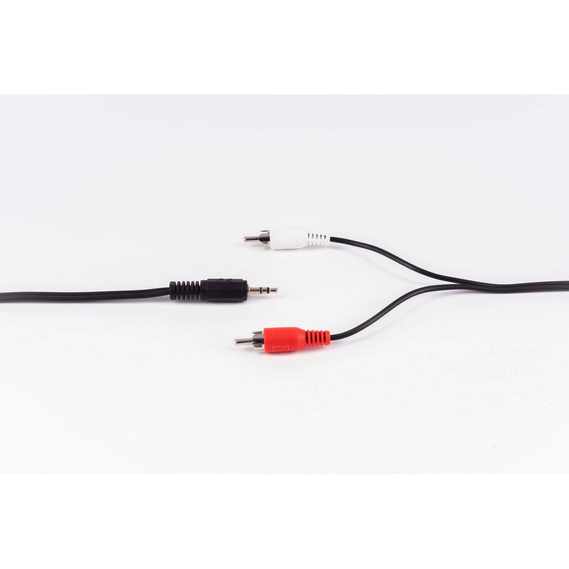 Klinkenst. 3,5mm Stereo/ 2 Cinchstecker 2,5m