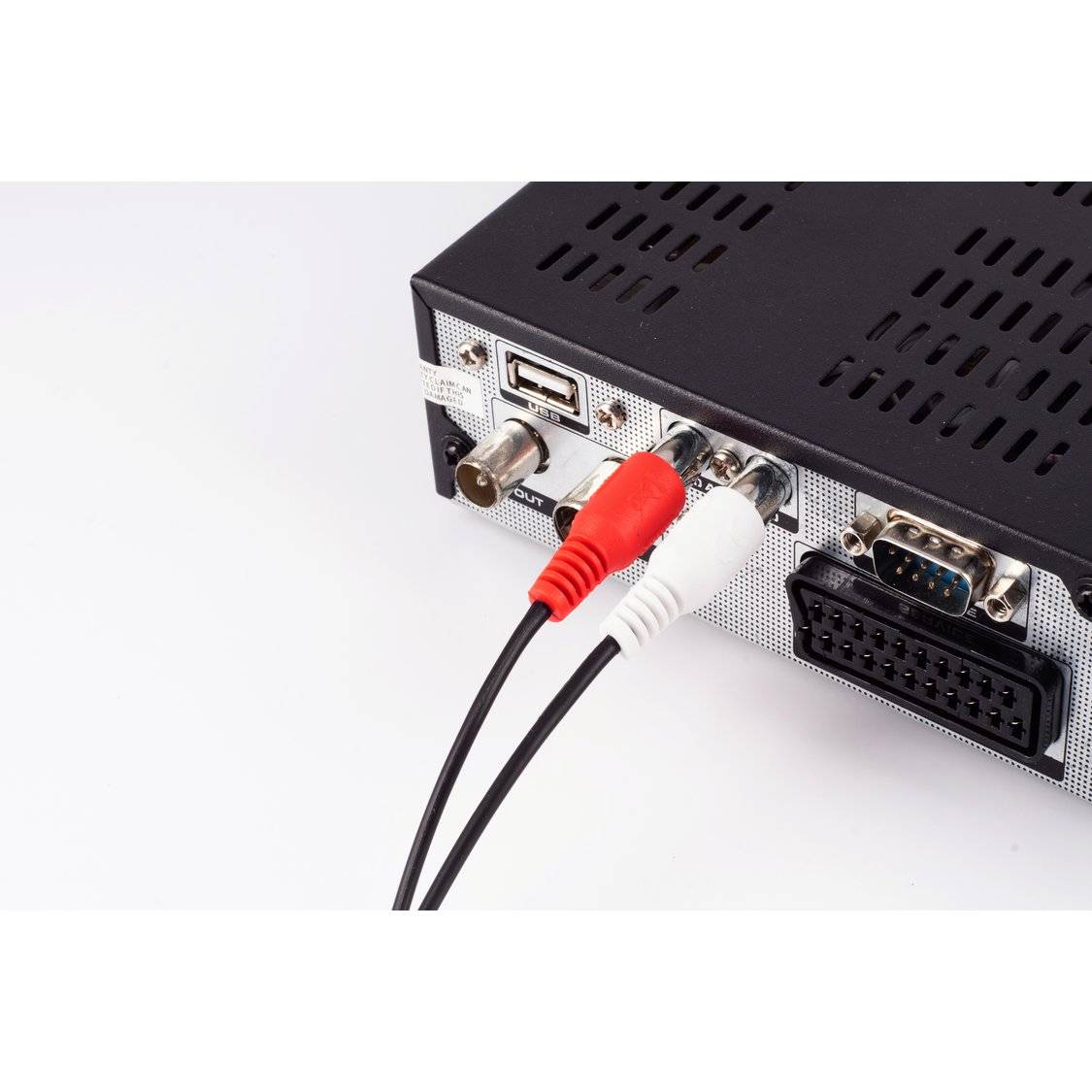 Klinkenst. 3,5mm Stereo/ 2 Cinchstecker 2,5m
