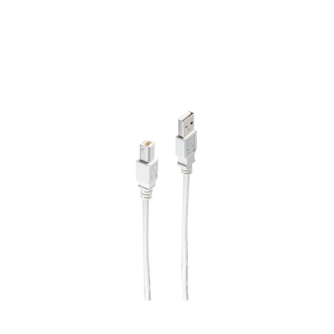 USB Kabel A Stecker / B Stecker USB 2.0, 0,25m