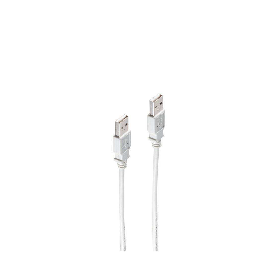 USB Kabel A Stecker / A Stecker USB 2.0, 0,5m
