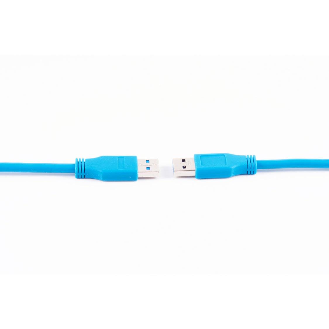 USB Kabel A Stecker / A Stecker USB 3.0 blau 0,5m