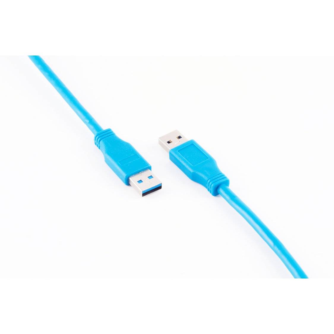 USB Kabel A Stecker / A Stecker USB 3.0 blau 0,5m