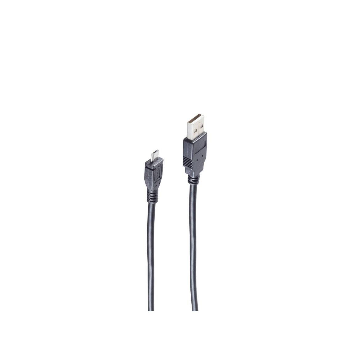 USB-Micro Kabel USB-A-St./USB-B MICRO St. 2.0 5m