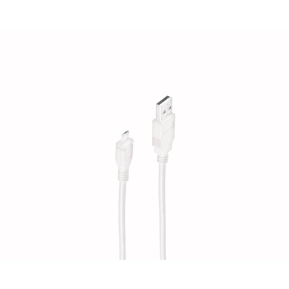USB-Micro Kabel USB-A-St./USB-B MICRO St. 2.0 1,8m