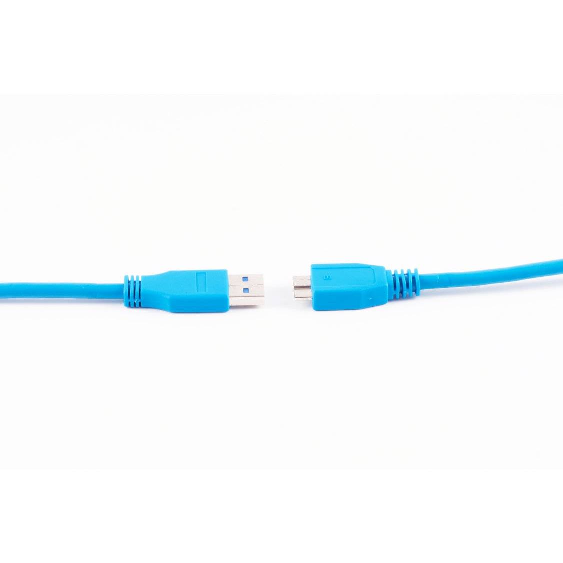 Micro-USB Kabel USB-A-St./USB B-St. 3.0 blau 0,5m