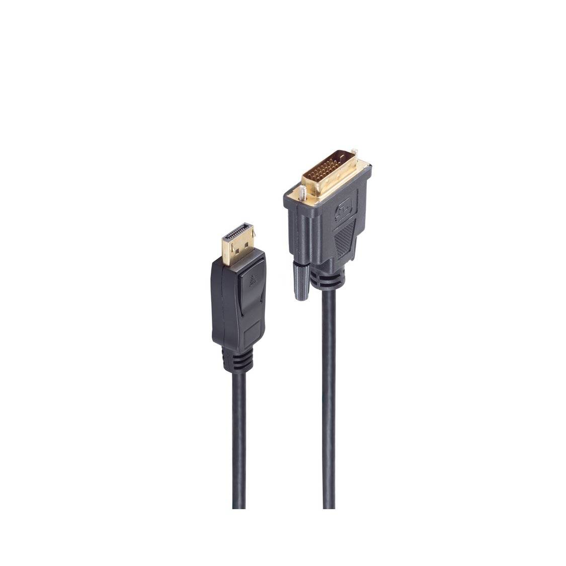 Displayport Stecker 20p / DVI 24+1 Stecker 3m