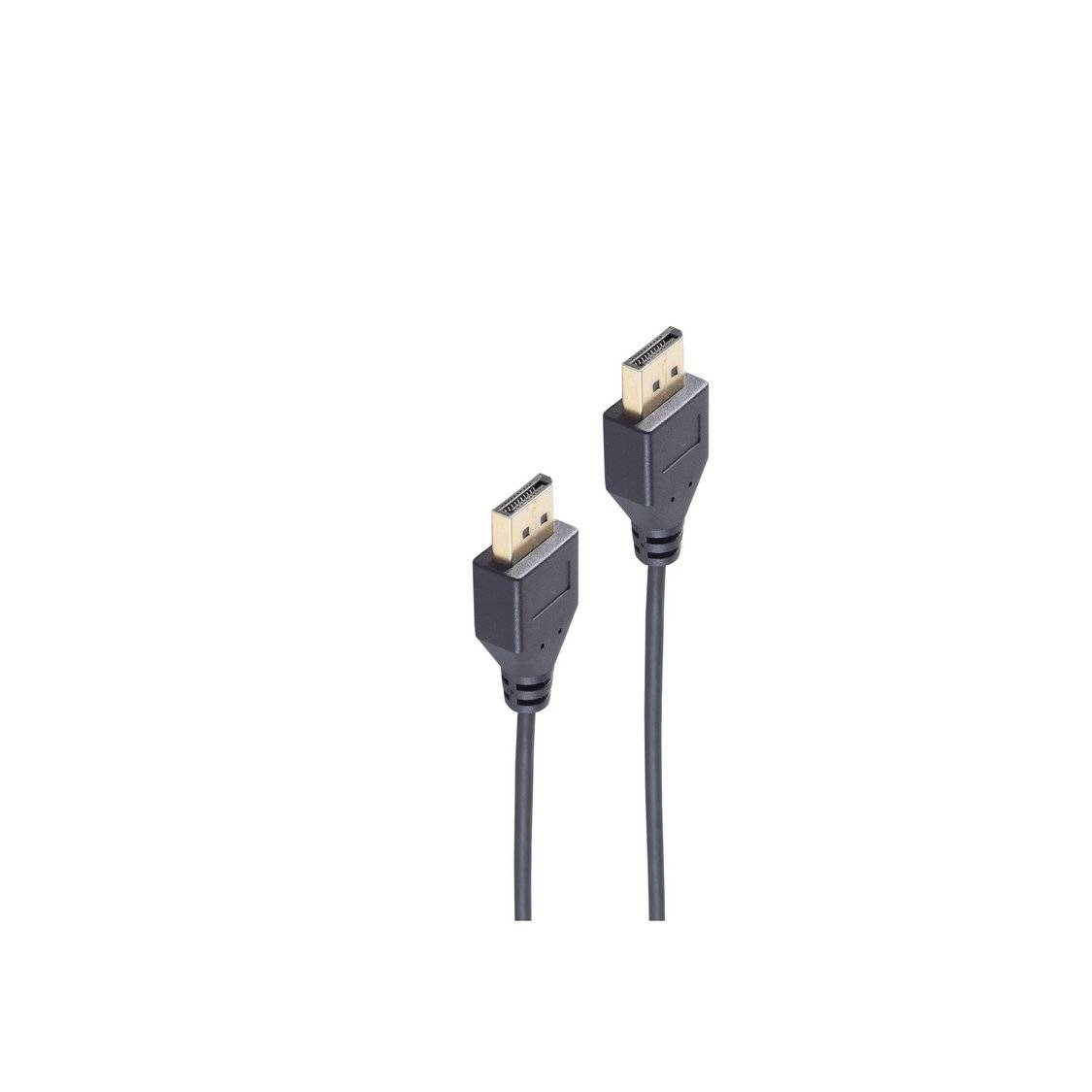 DisplayPort 1.2 Kabel, 4K, slim, 1,5m