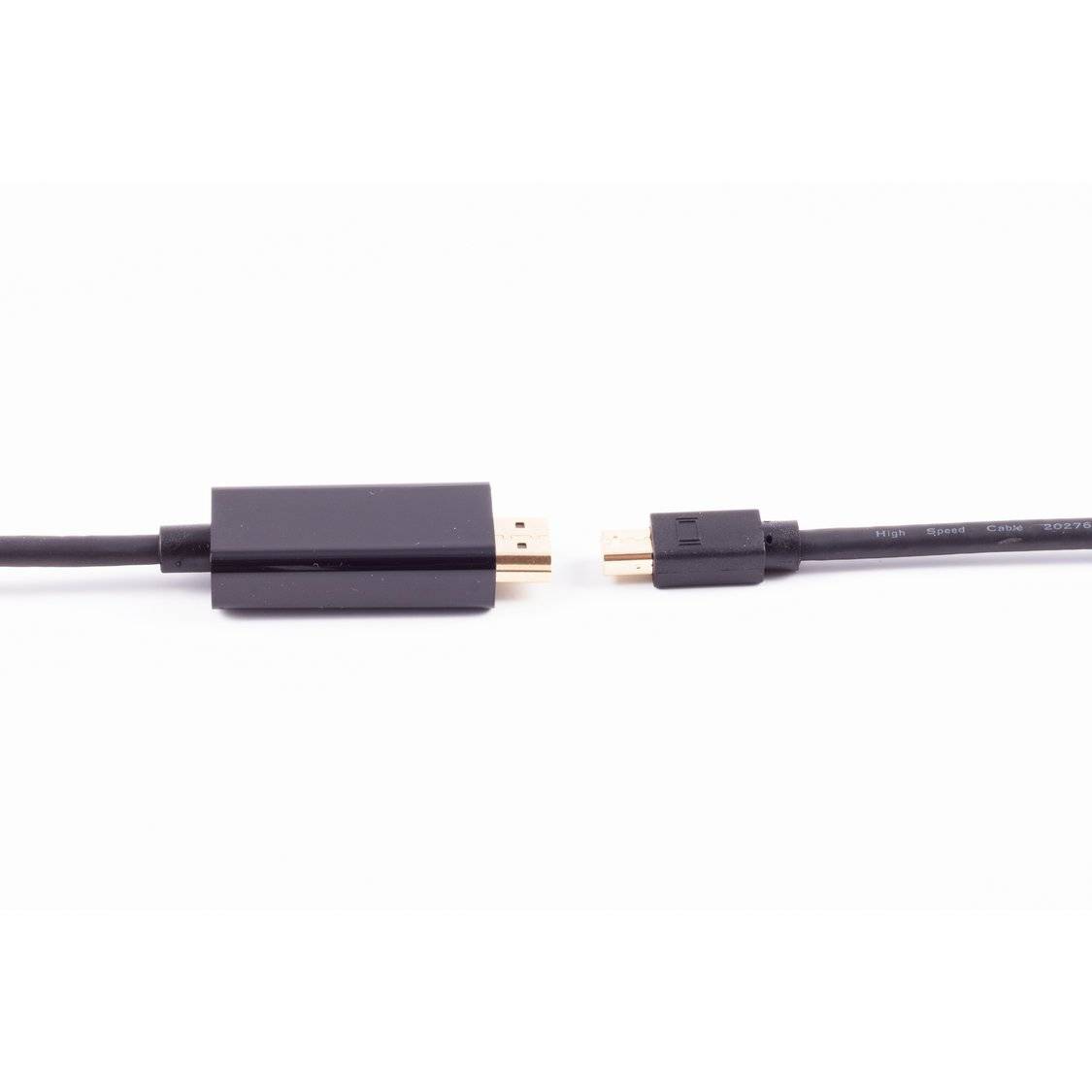 Mini Displayport 1.2 /HDMI Stecker 4K, schwarz 2m