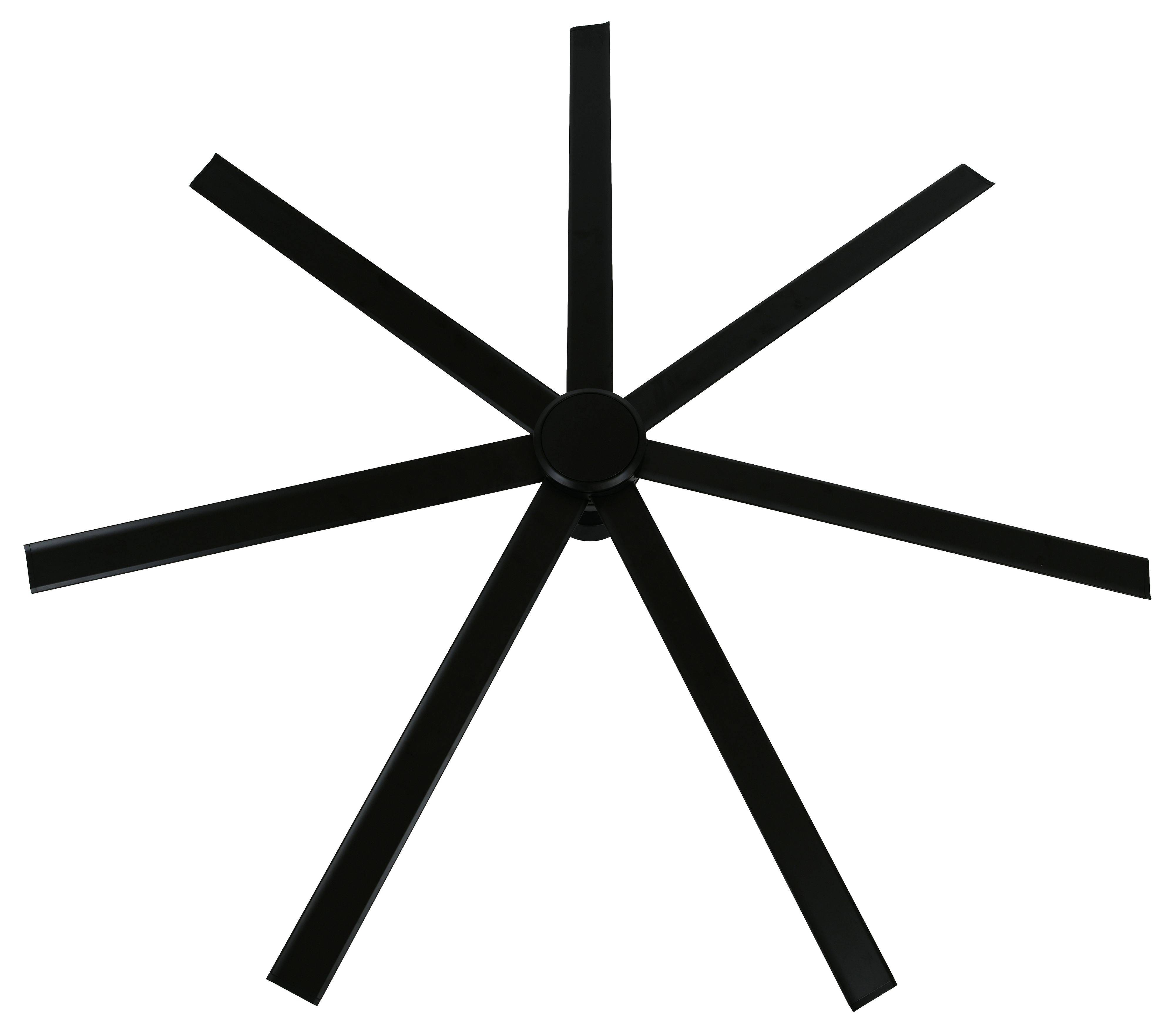 DC Deckenventilator Atlanta II Schwarz