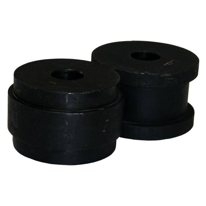 Abtrepp-/Kastenwalzenpaar - 3,18 mm (1/8") - Dicke/Rolle 25,5 mm - Ø 69 mm - Ø Lochbohrung 19 mm