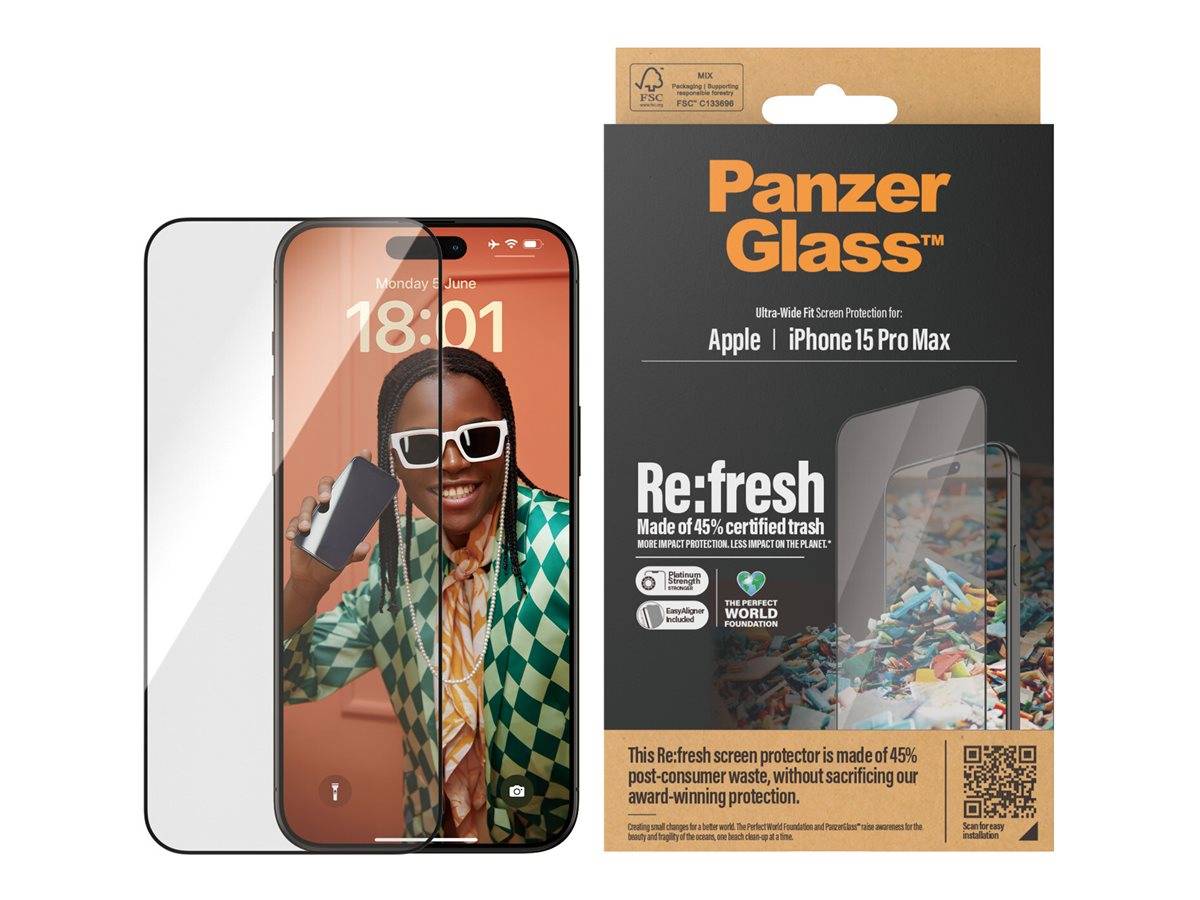 PanzerGlass Re:fresh - Bildschirmschutz für Handy
