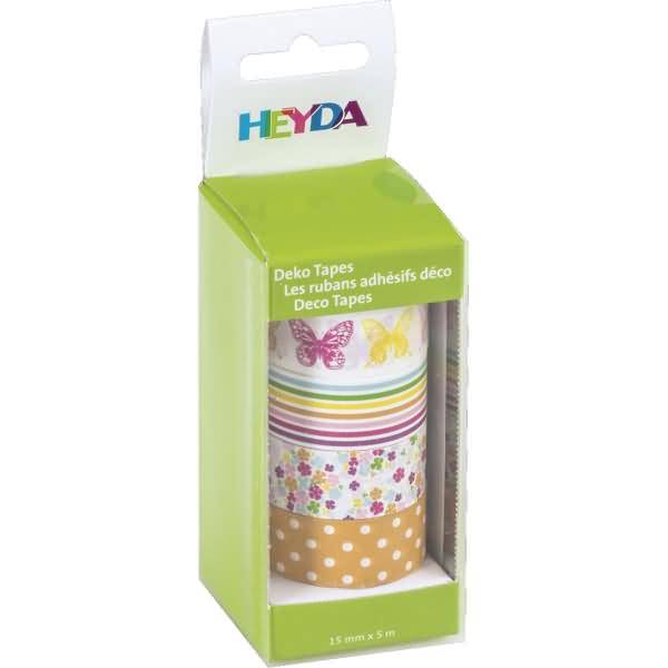 Deko-Tape Schmetterlinge etc. VE=4 Rollen