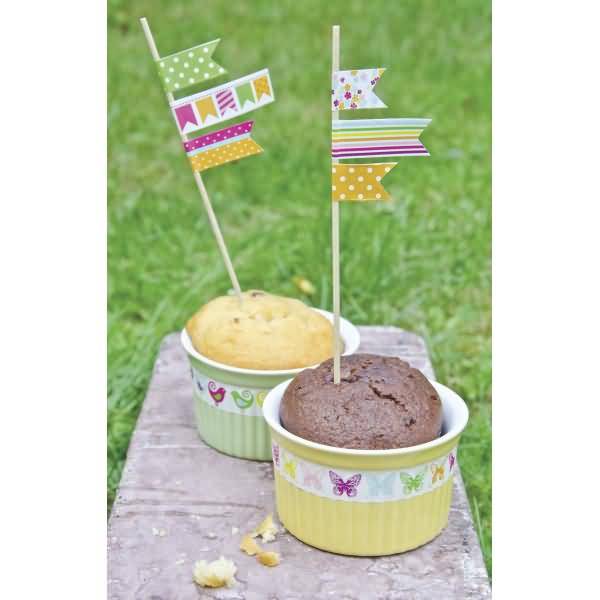 Deko-Tape Schmetterlinge etc. VE=4 Rollen