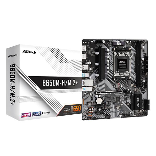 B650M-H M.2+ Micro-ATX Sockel AM5 AMD B650